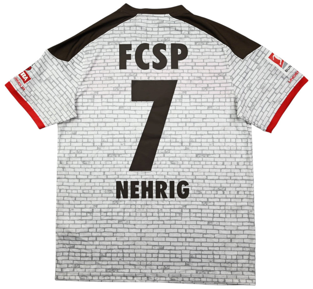 Maillot FC St. Pauli Extérieur 2017-18 Under Armour Nehrig vintage