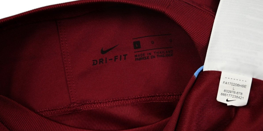 Maillot Trabzonspor 2017-18 Nike Domicile QNB vintage taille L