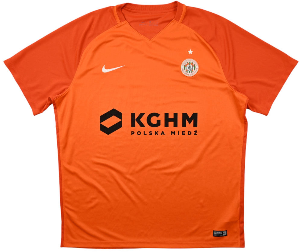 Maillot Zagłębie Lubin Domicile Nike 2017-18 vintage - collector