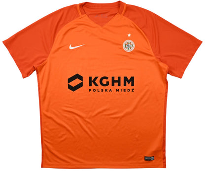 Maillot Zagłębie Lubin Domicile Nike 2017-18 vintage - collector