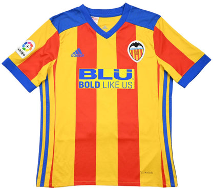 Maillot Valencia Domicile Adidas 2017-19 Flocage Guedes Vintage