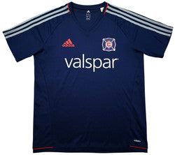 Maillot Chicago Fire 2017 Adidas vintage taille L - collector MLS