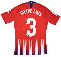 Maillot Atletico Madrid 2018-19 Nike Filipe Luis Match Issue Signé