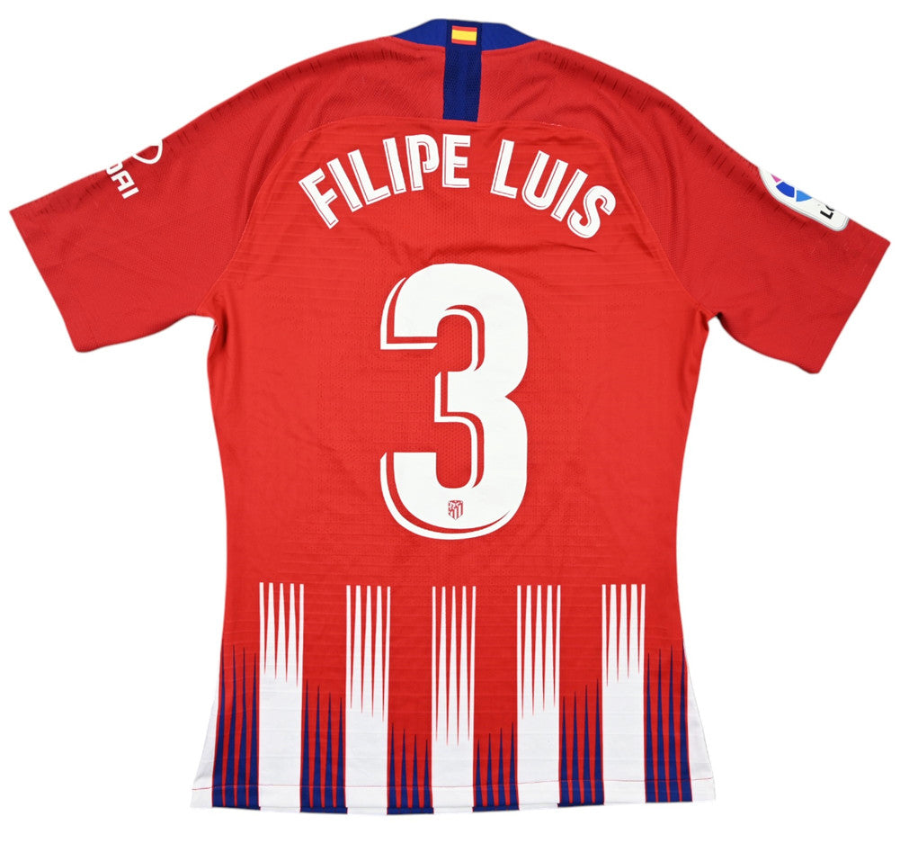 Maillot Atletico Madrid 2018-19 Nike Filipe Luis Match Issue Signé