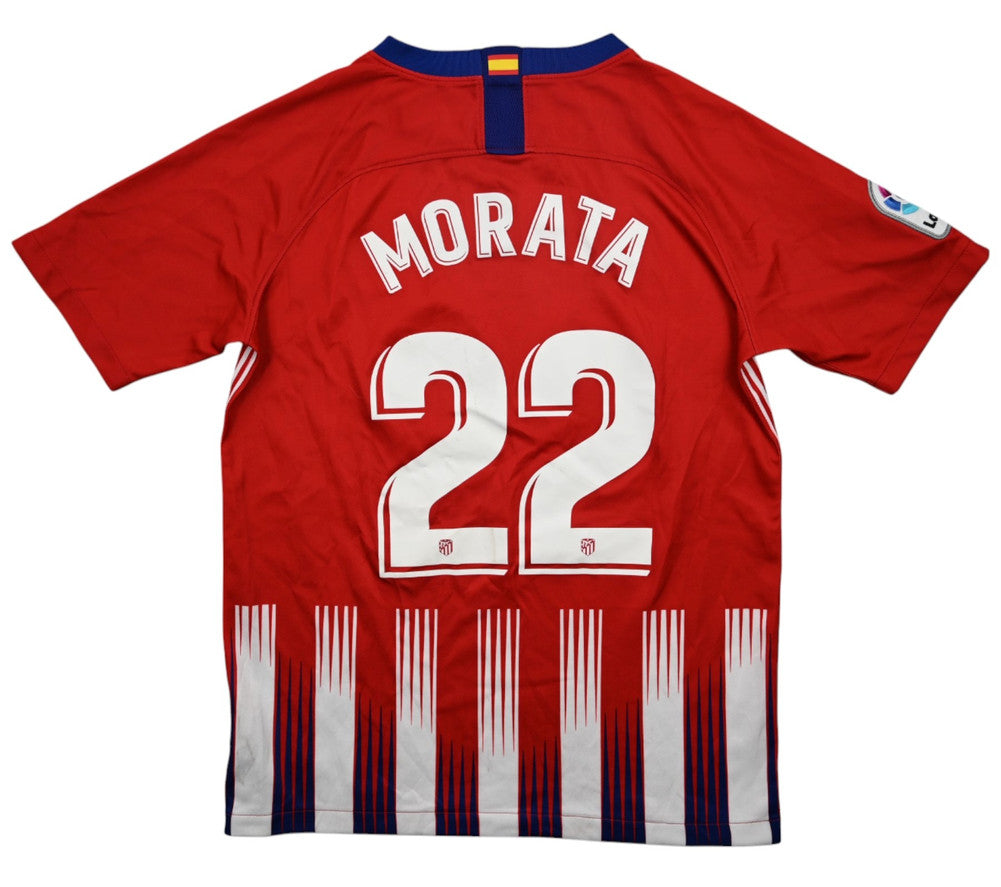 Maillot Atletico Madrid 2018-19 Nike Domicile Morata vintage
