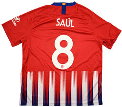 Maillot Atletico Madrid Domicile Nike 2018-19 Saul - Vintage 9/10