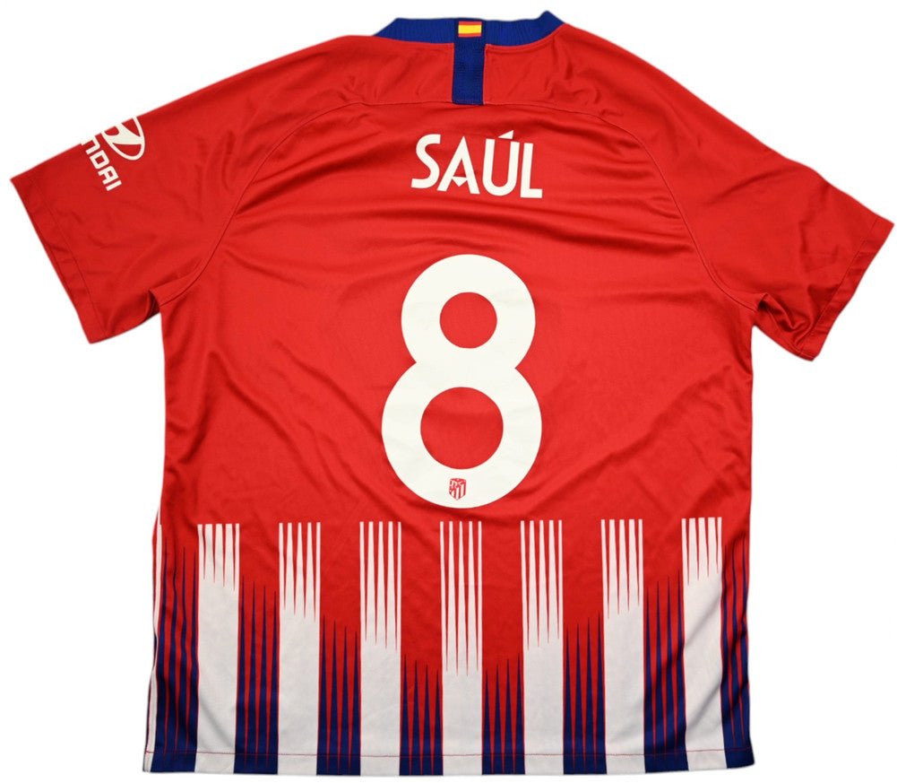 Maillot Atletico Madrid Domicile Nike 2018-19 Saul - Vintage 9/10