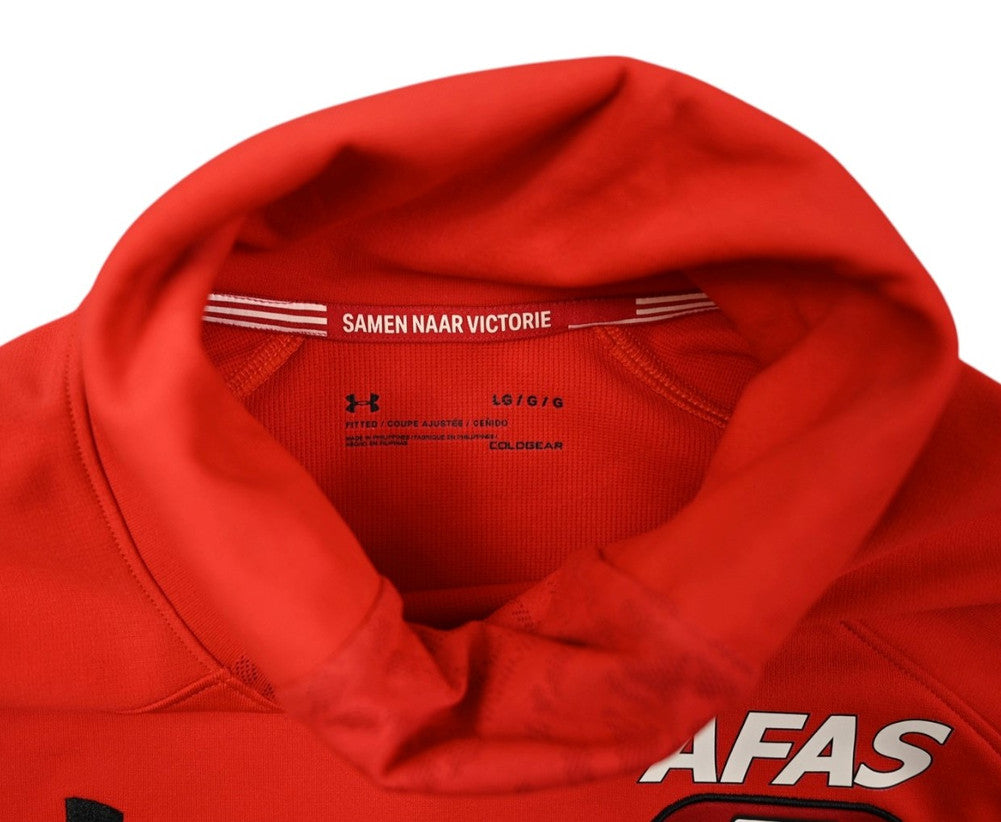 Maillot AZ Alkmaar 2018-19 Domicile Under Armour AFAS vintage L