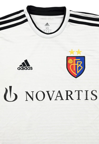 Maillot Extérieur FC Basel 2018-19 Adidas Novartis vintage XS