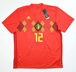 Maillot Belgique Domicile Adidas 2018-19 Vintage BJORN XL