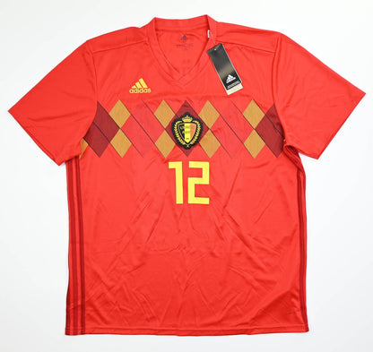 Maillot Belgique Domicile Adidas 2018-19 Vintage BJORN XL
