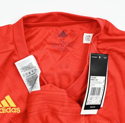 Maillot Belgique Domicile Adidas 2018-19 Vintage BJORN XL