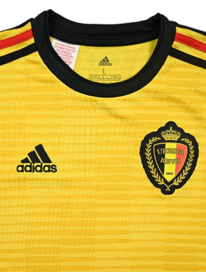 Maillot Belgique Extérieur 2018-19 Adidas Vintage L Boys