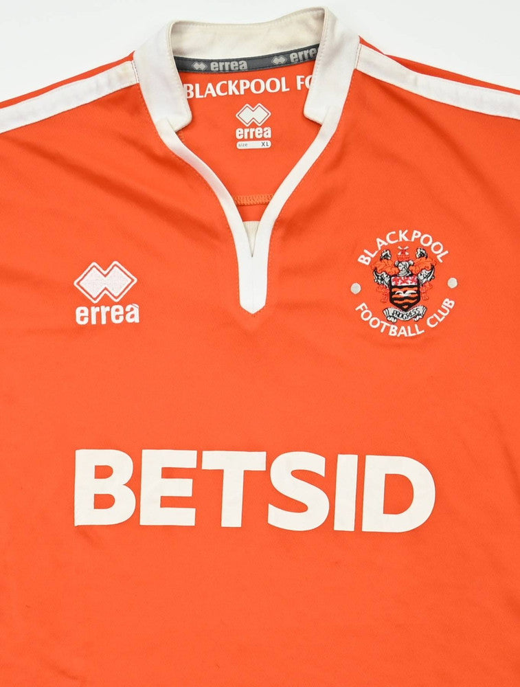 Maillot Blackpool Domicile 2018-19 Errea vintage - XL