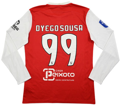 Maillot Braga 2018-19 Lacatoni Dyego Sousa Domicile Vintage XL