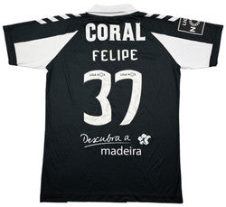 Maillot CD Nacional Extérieur Hummel 2018-19 Felipe Coral vintage