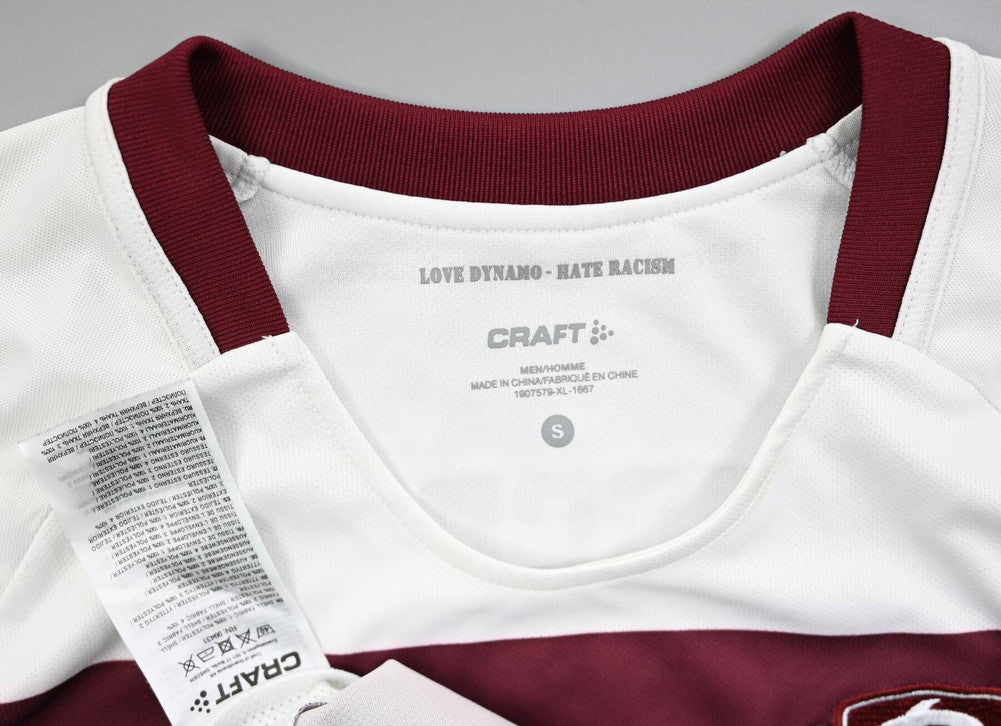 Maillot Dynamo Dresden Domicile Craft 2018-19 Koné vintage