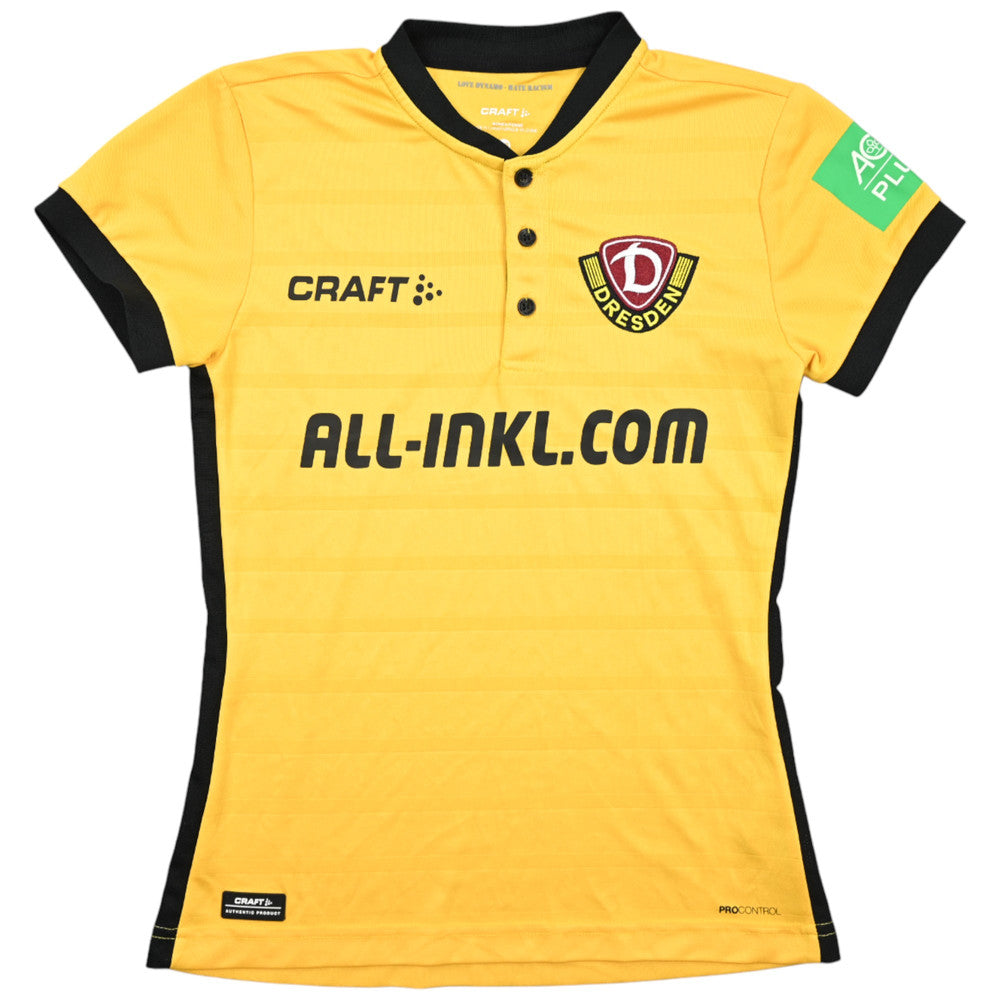 Maillot Dynamo Dresden Domicile 2018-19 Craft Femme Vintage