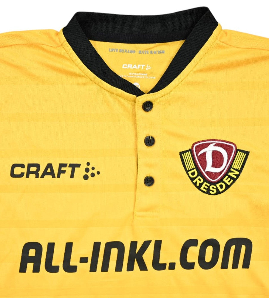 Maillot Dynamo Dresden Domicile 2018-19 Craft Femme Vintage