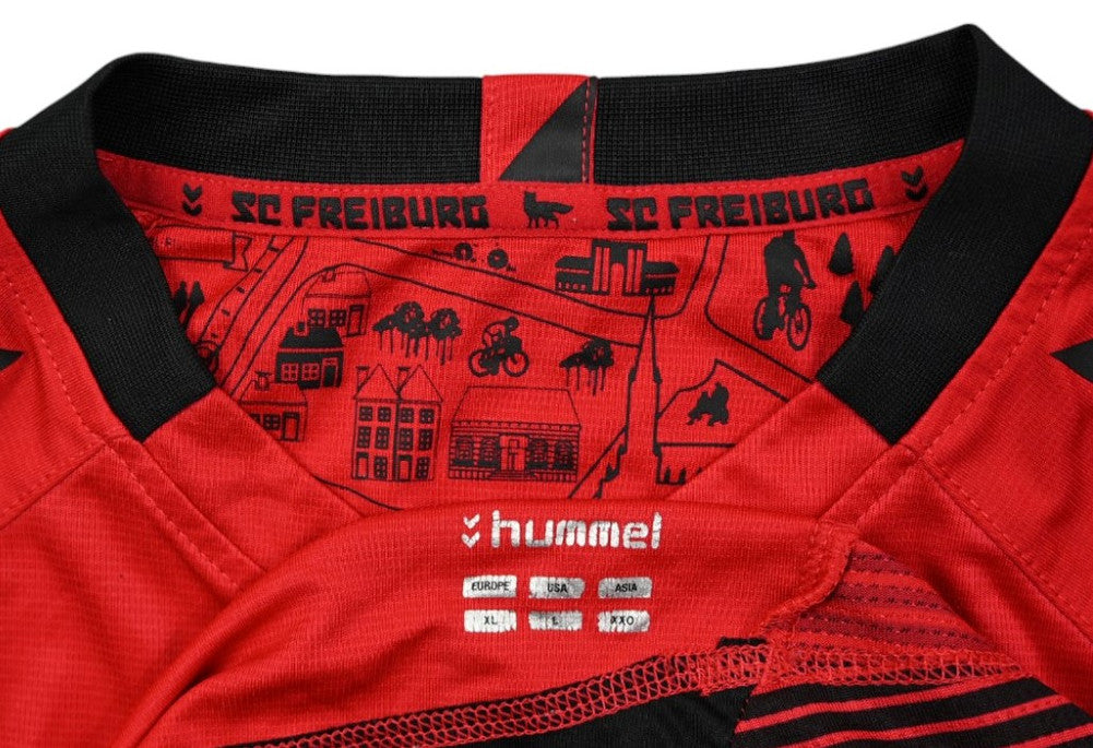 Maillot SC Freiburg 2018-19 Hummel Domicile Niederlechner vintage