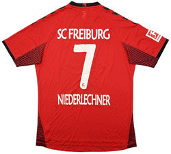 Maillot SC Freiburg 2018-19 Hummel Domicile Niederlechner vintage