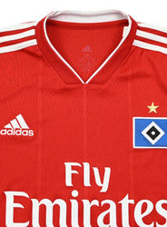 Maillot Hamburg Domicile 2018-19 Adidas Fly Emirates vintage