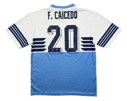 Maillot Lazio Domicile 2018-19 Caicedo Vintage Official 9/10