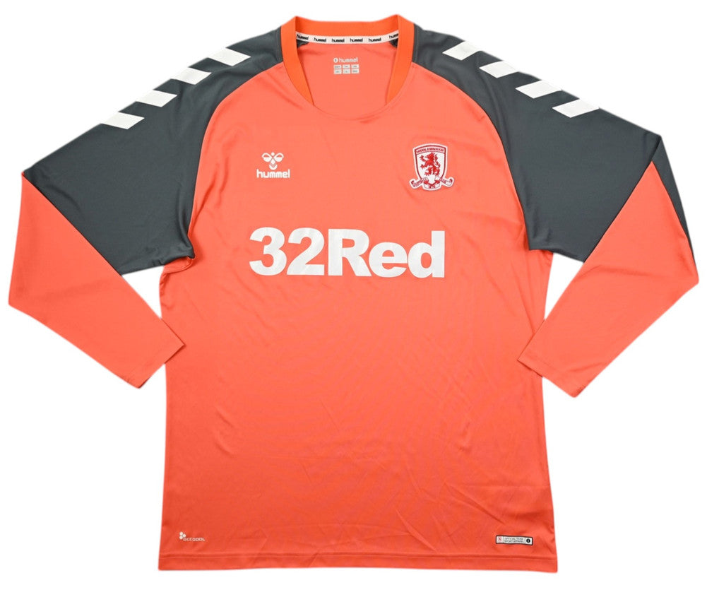 Maillot Gardien Middlesbrough Hummel 2018-19 Vintage XXL