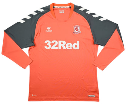 Maillot Gardien Middlesbrough Hummel 2018-19 Vintage XXL