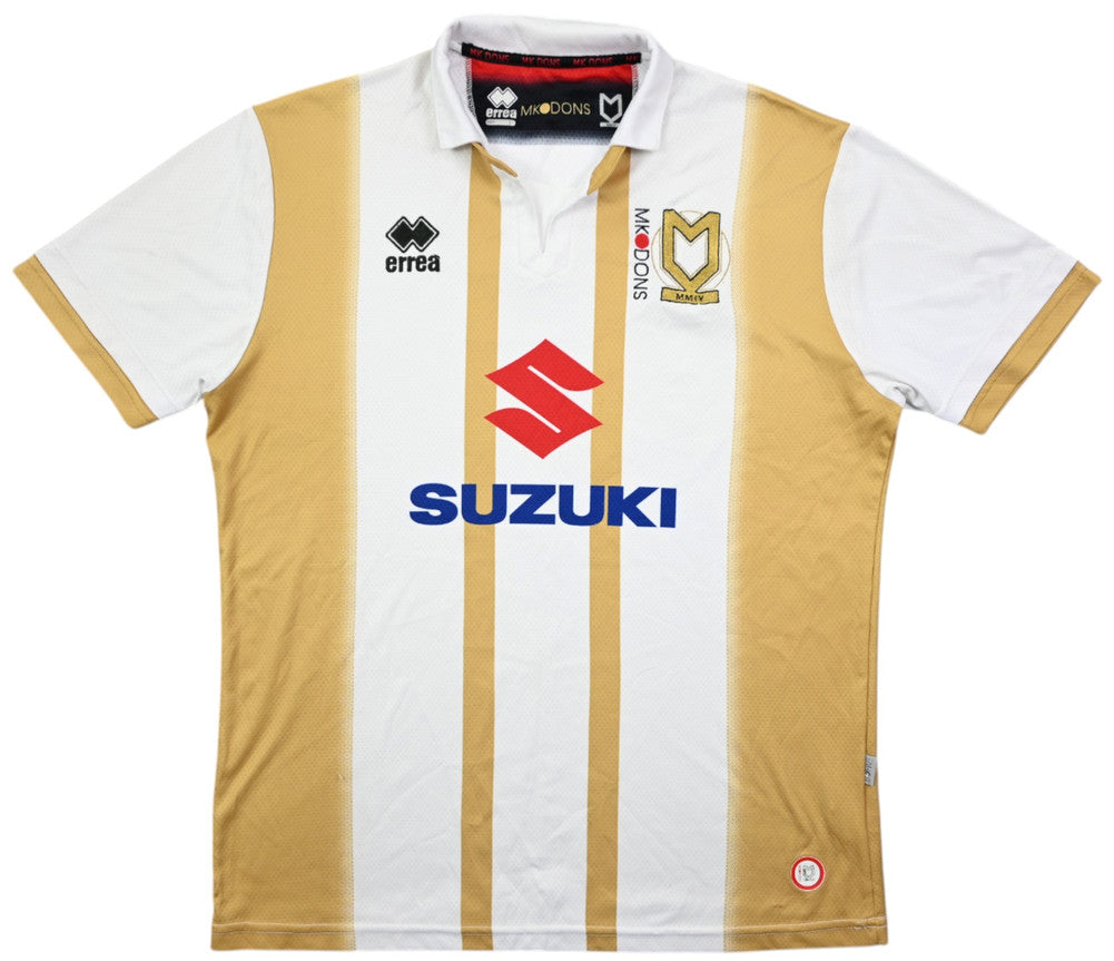 Maillot MK Dons 2018-19 Domicile Errea Suzuki vintage collector