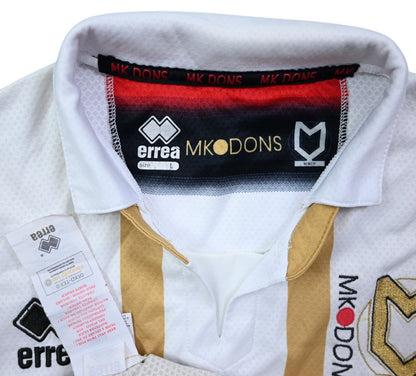Maillot MK Dons 2018-19 Domicile Errea Suzuki vintage collector