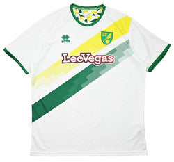 Maillot Extérieur Norwich City 2018-19 Errea LeoVegas 6XL