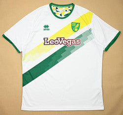 Maillot Extérieur Norwich City 2018-19 Errea LeoVegas 6XL