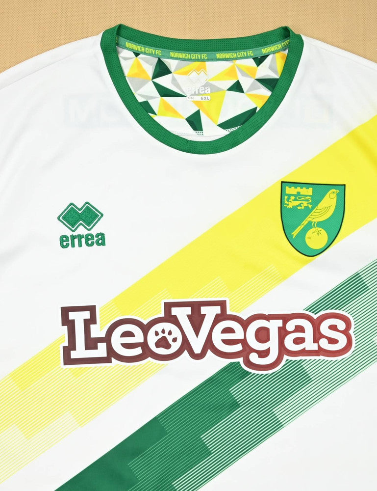 Maillot Extérieur Norwich City 2018-19 Errea LeoVegas 6XL