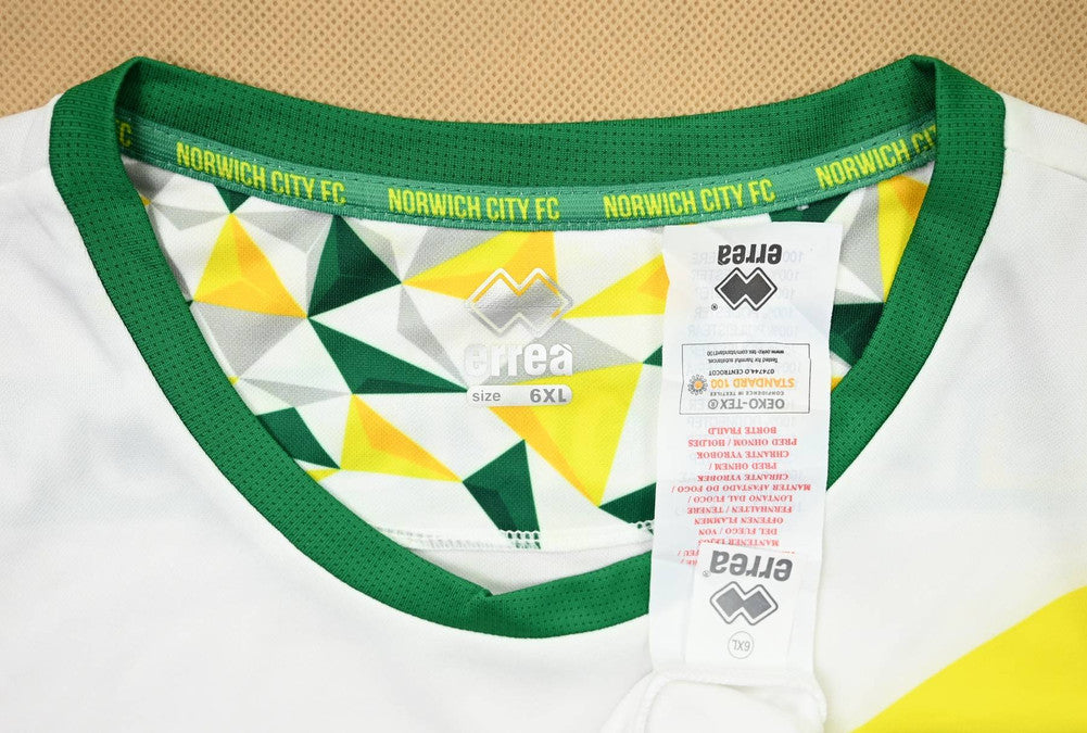 Maillot Extérieur Norwich City 2018-19 Errea LeoVegas 6XL