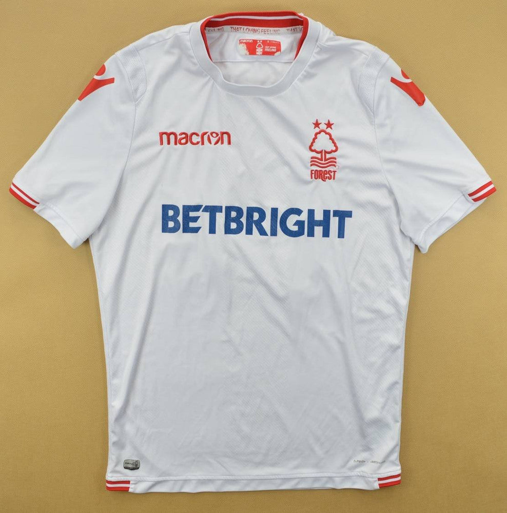 Maillot Nottingham Forest Domicile 2018-19 Macron CASH vintage