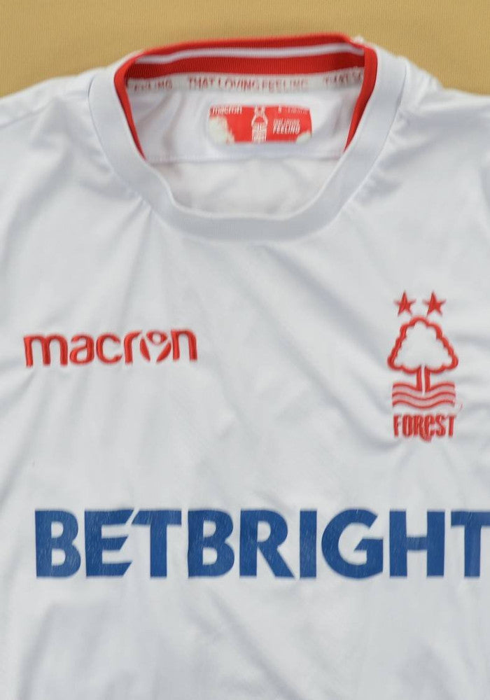 Maillot Nottingham Forest Domicile 2018-19 Macron CASH vintage