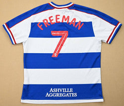 Maillot Queens Park Rangers 2018-19 Freeman Errea Domicile vintage