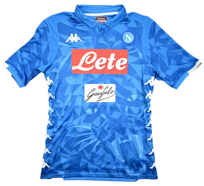 Maillot Napoli 2018-19 Kappa Domicile Milik Match Issue 9/10
