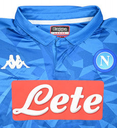 Maillot Napoli 2018-19 Kappa Domicile Milik Match Issue 9/10