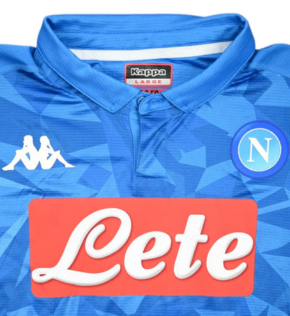 Maillot Napoli 2018-19 Kappa Domicile Milik Match Issue 9/10