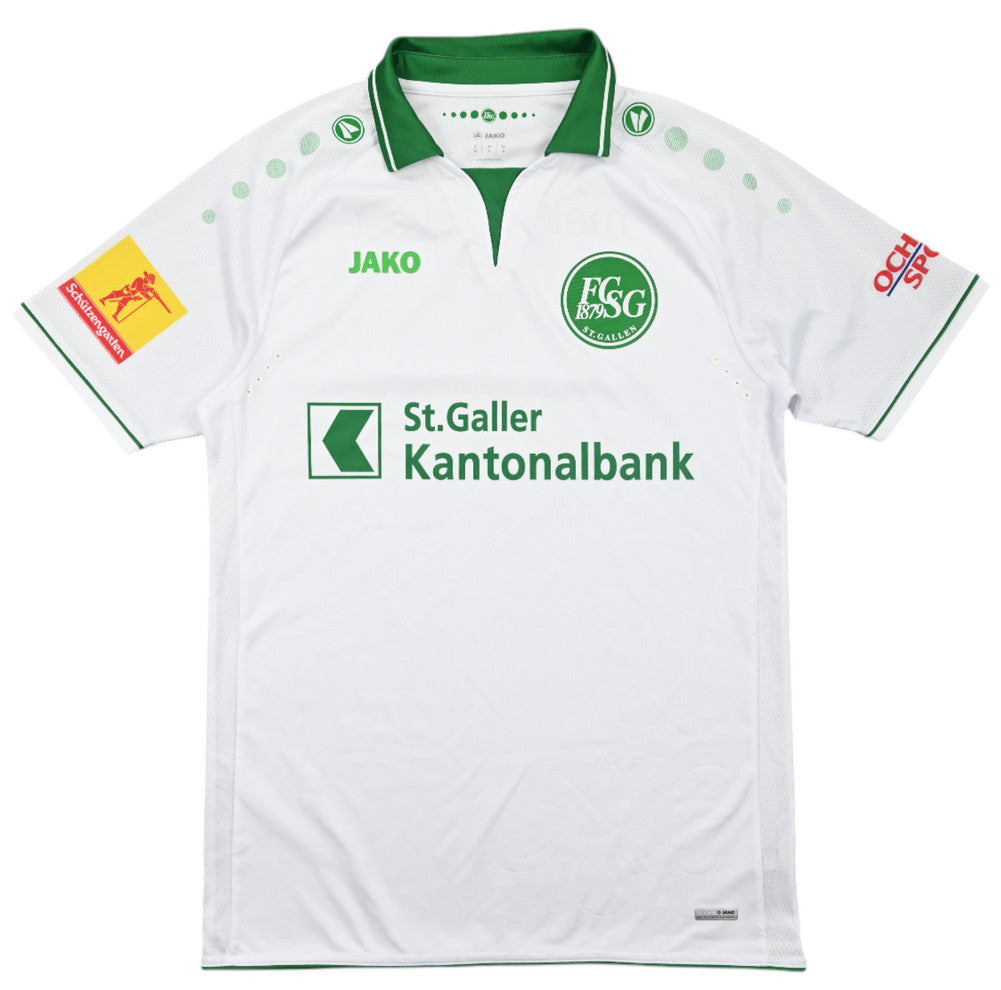 Maillot FC St. Gallen Extérieur 2018-19 Jako vintage 9/10