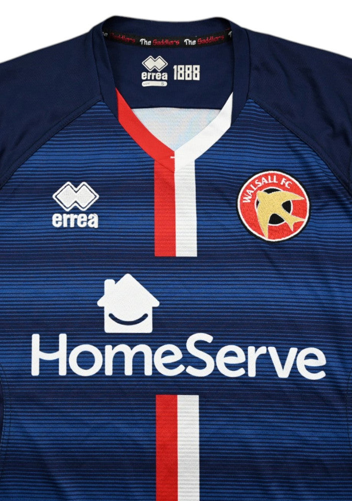 Maillot Walsall FC 2018-19 Domicile Errea HomeServe vintage S