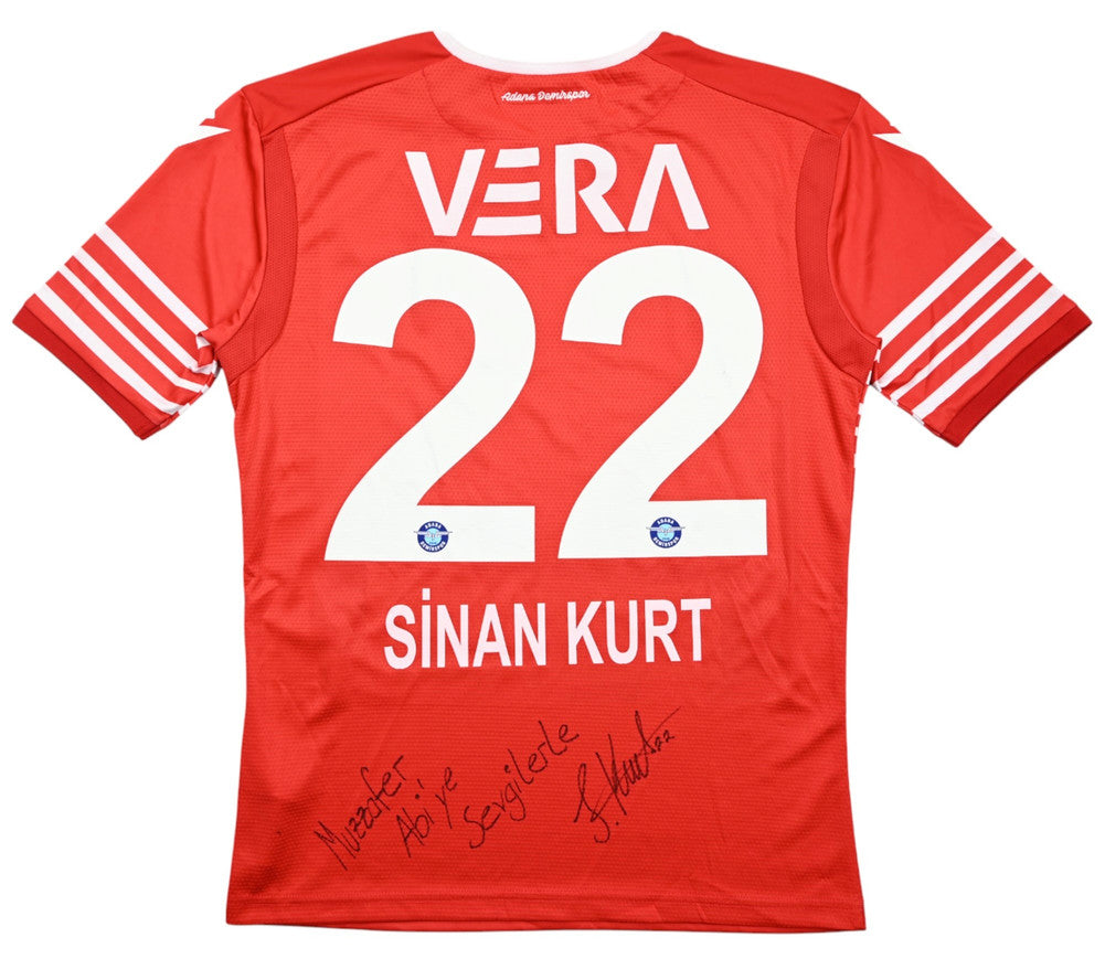 Maillot Adana Demirspor Third Macron 2019-20 signé Sinan Kurt