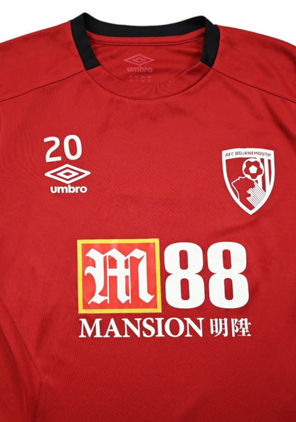 Maillot Bournemouth 2019-20 Domicile Umbro Vintage – Taille S