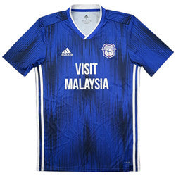 Maillot Cardiff City Domicile Adidas 2019-20 Visit Malaysia 9/10