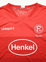 Maillot Fortuna Düsseldorf 2019-20 Uhlsport vintage 4XL