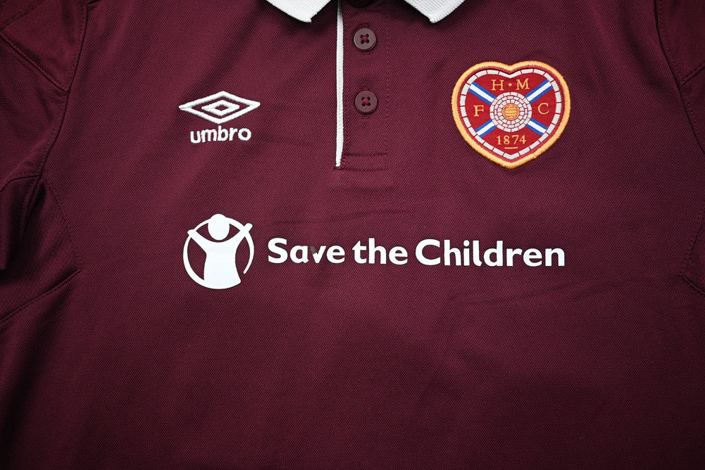Maillot Hearts 2019-20 Domicile Umbro Save The Children vintage