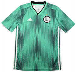 Maillot Legia Warszawa Extérieur Adidas 2019-20 vintage L Boys
