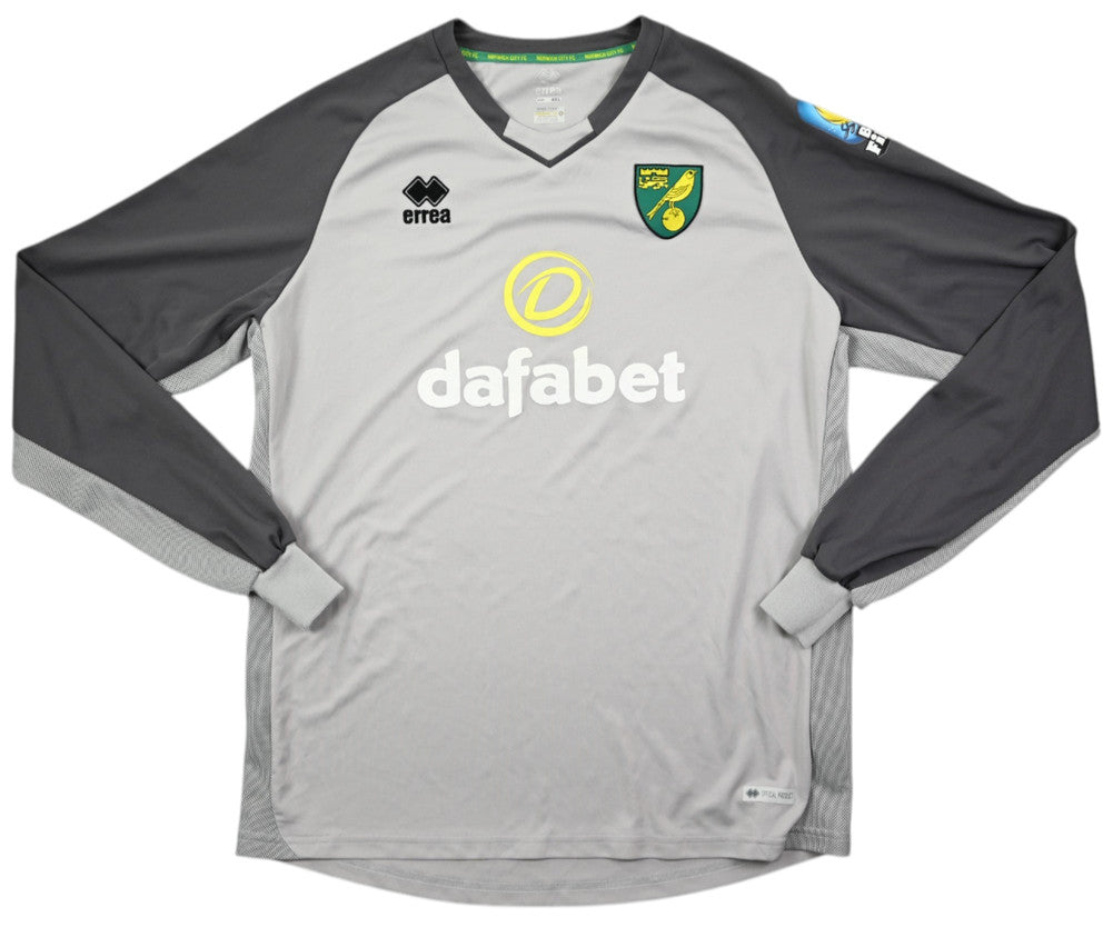 Maillot Gardien Norwich City 2019-20 Errea Manches Longues 4XL